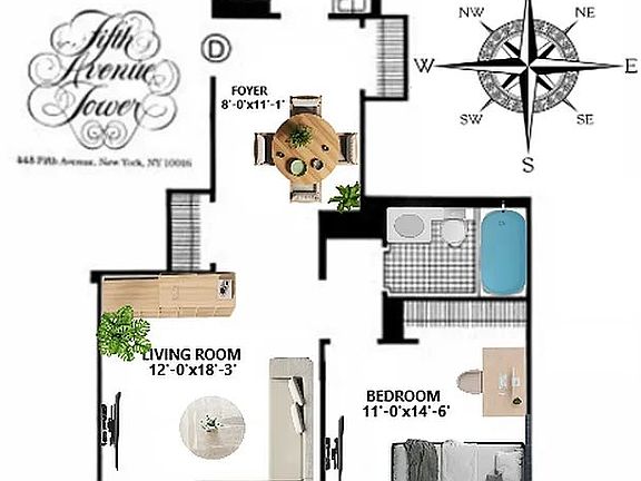 2nd image of 445 5th Ave #25D