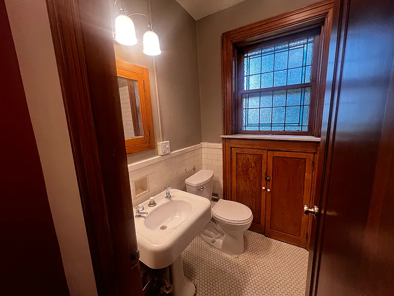 Historic bathroom.