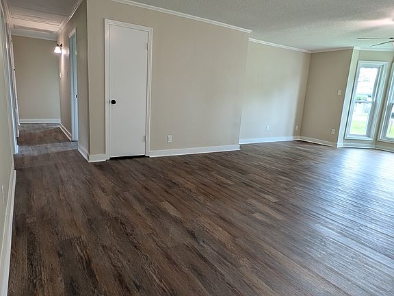 New luxury vinal plank floors throughout