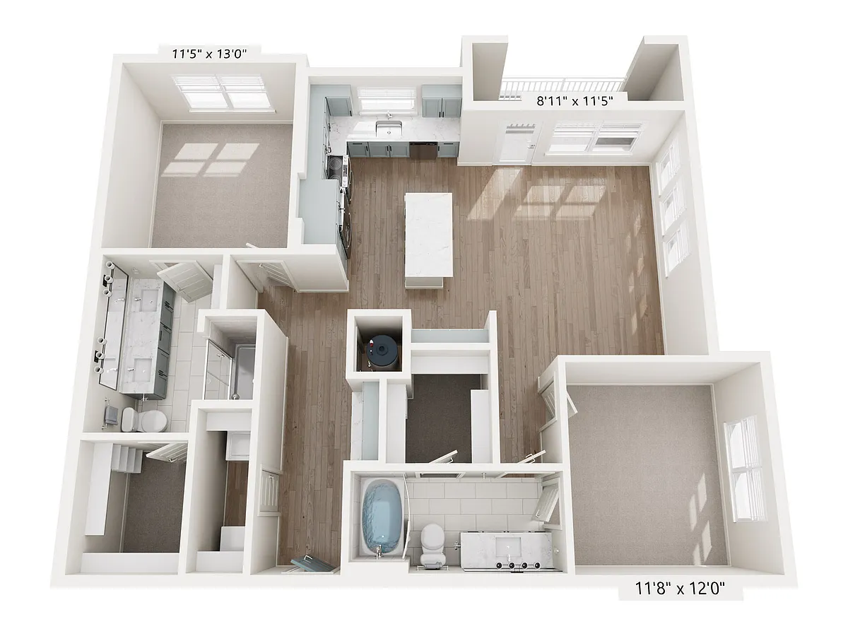 Floor plan B30