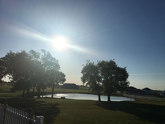 Stocked fishing pond
