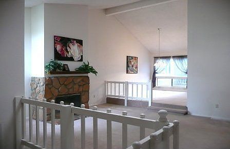 Entertainment Size Living Room with Fireplace