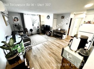 360 Tecumseh Rd W UNIT 307, Windsor, ON N8X 4T7