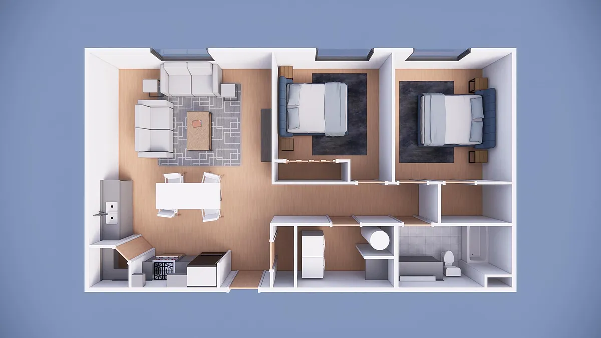 Floor plan Jefferson