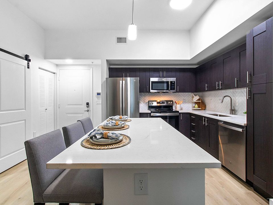 Spacious Kitchen at One Plantation in Plantation, FL 33324