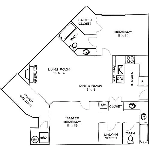 Floor plan Matinee Premier