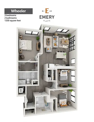 Floor plan Wheeler