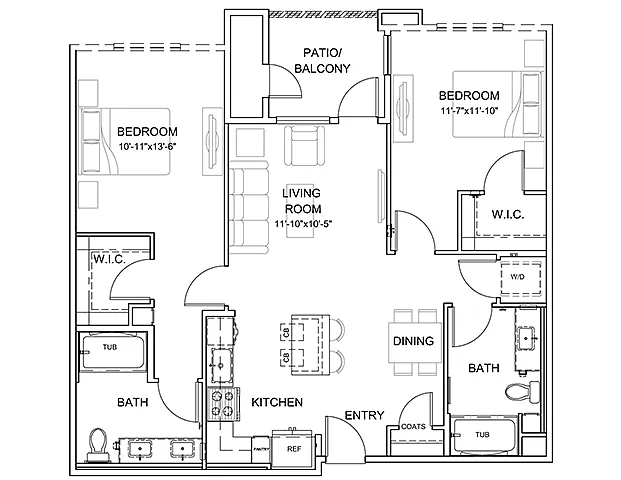 Floor plan B2