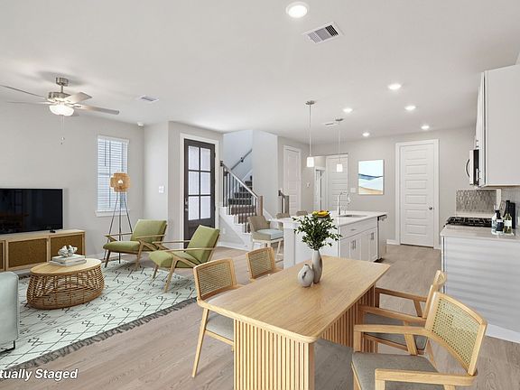 The Harlow floorplan in Spring Brook Village of Houston, TX.