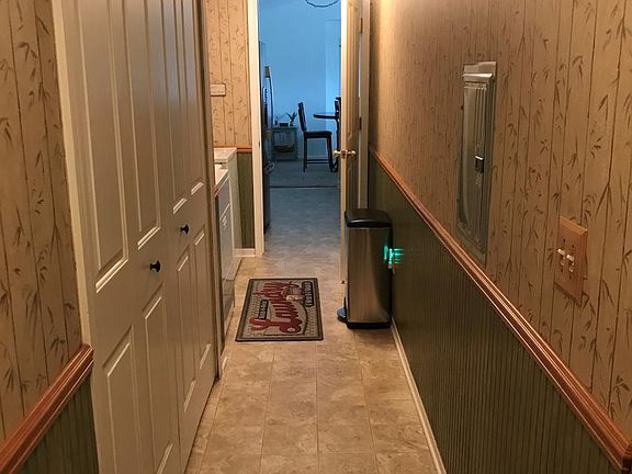 hallway from garage to laundry room and condo