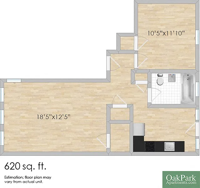 Floor plan 306 & 308 Washington S, 337 Cuyler S