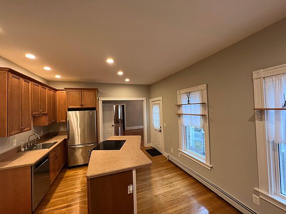 kitchen with island