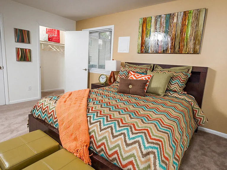 Your King-size bed will fit in our master bedroom