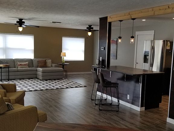 Large open entertaining area