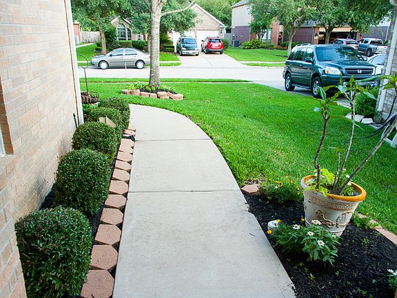 View of the street from fron