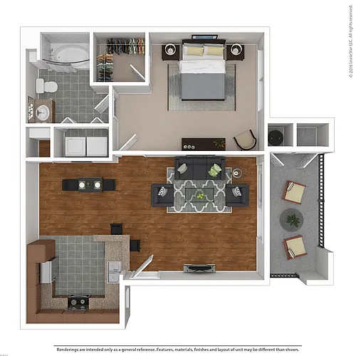 Floor plan Olmstead