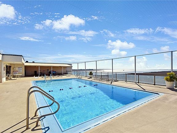 rooftop pool across from unit.