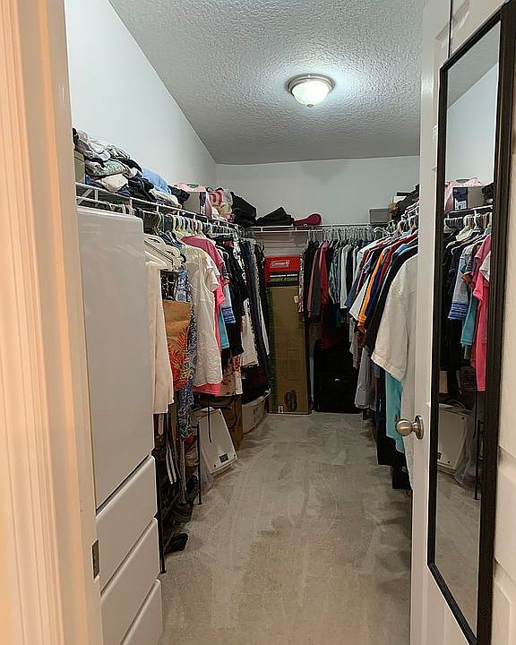 Master walk in closet