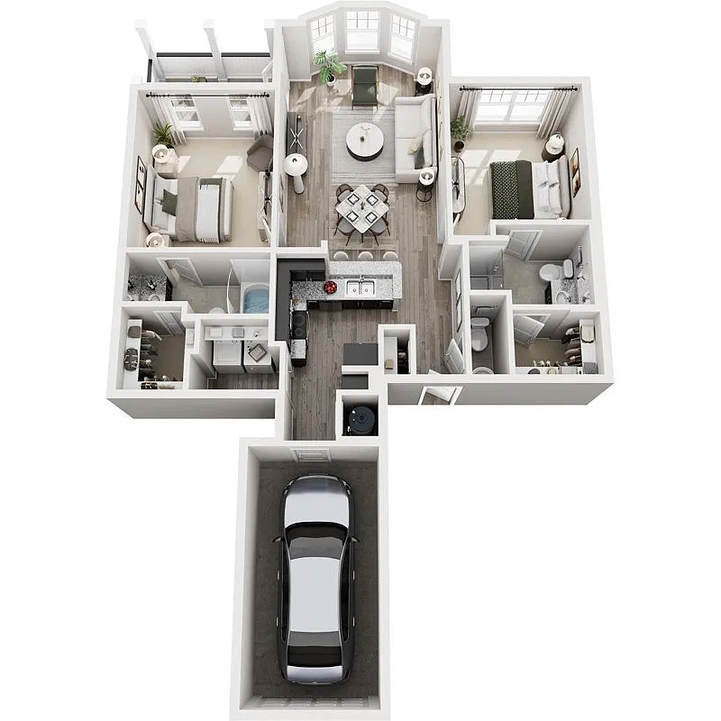 Floor plan Chambord