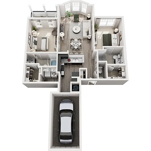 Floor plan Chambord
