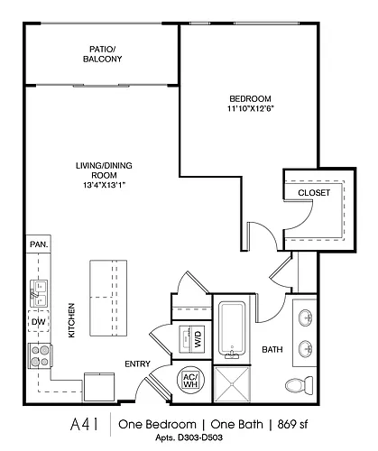 Floor plan A41