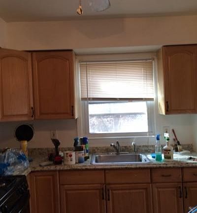 one side of kitchen