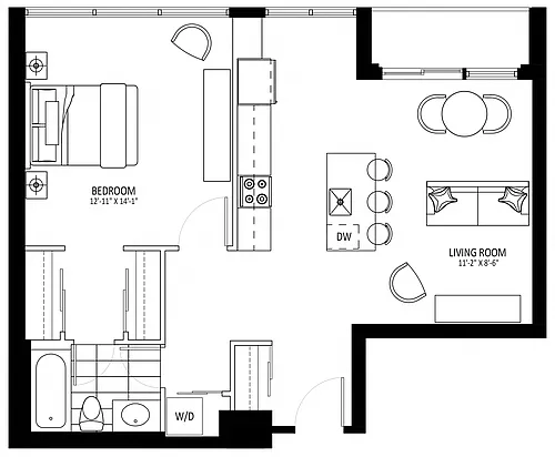 Floor plan The Murray - Sky Level