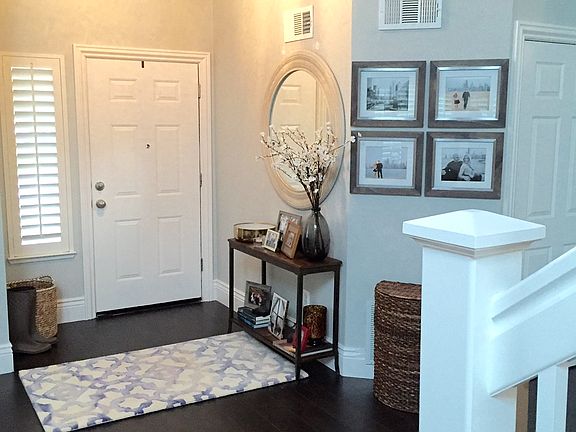 New floors and paint through