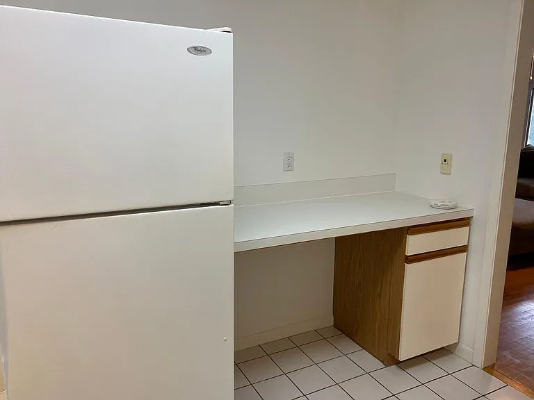 kitchen desk area