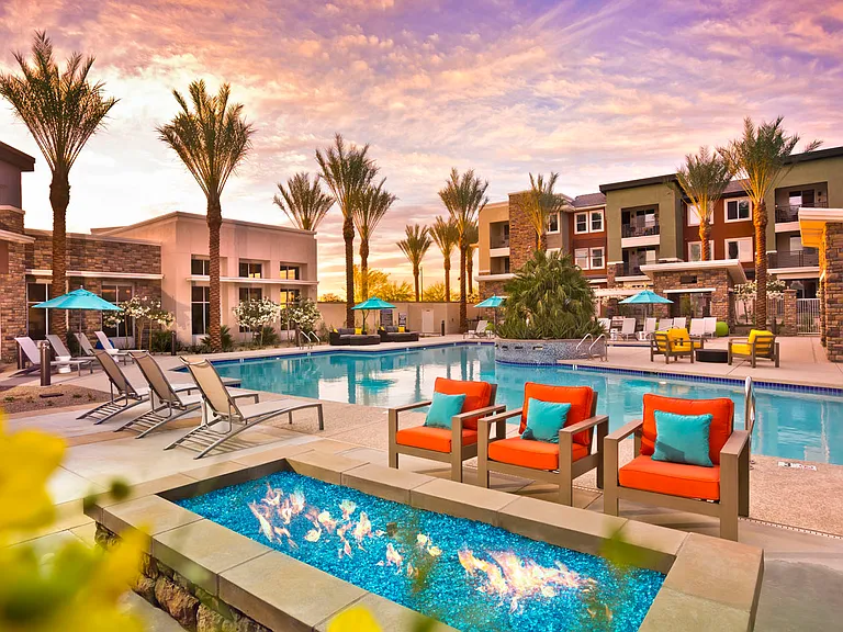 Sundeck includes fire features and outdoor TVs