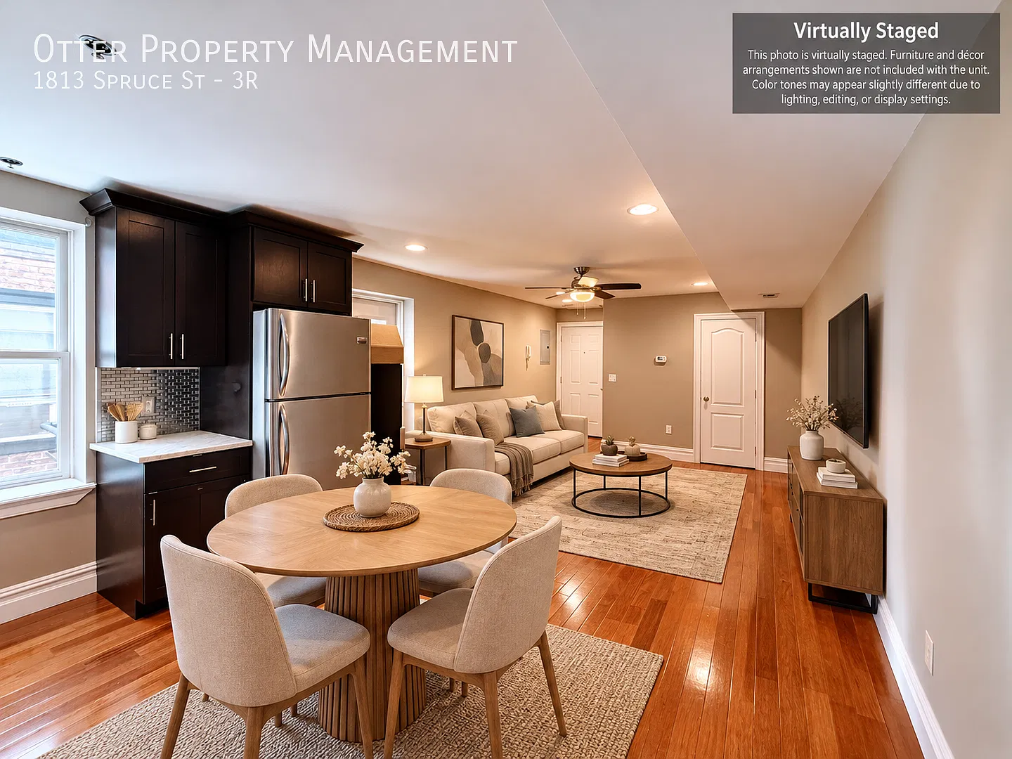 1BR/1BA Rittenhouse Apartment with Central A/C & In-Unit Laundry — Photo 2