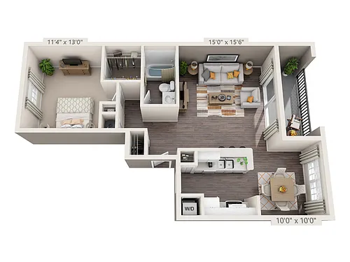 Floor plan Bordeaux