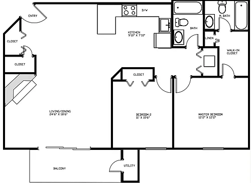 Floor plan The Birch
