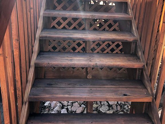 Redwood Deck, Upper Level Entry