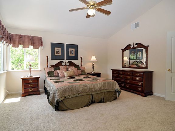 Large upstairs master