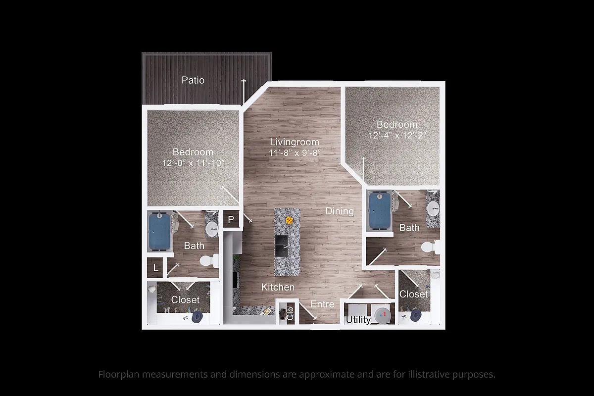 Floor plan Live Oak