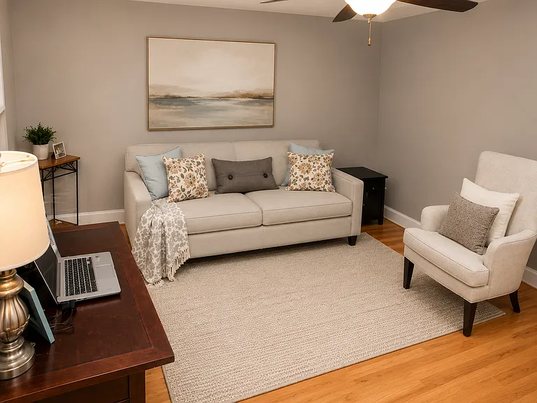 Bedroom on first floor.