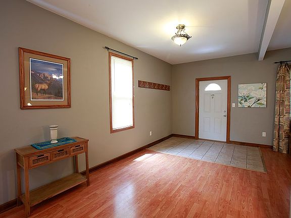spacious entryway