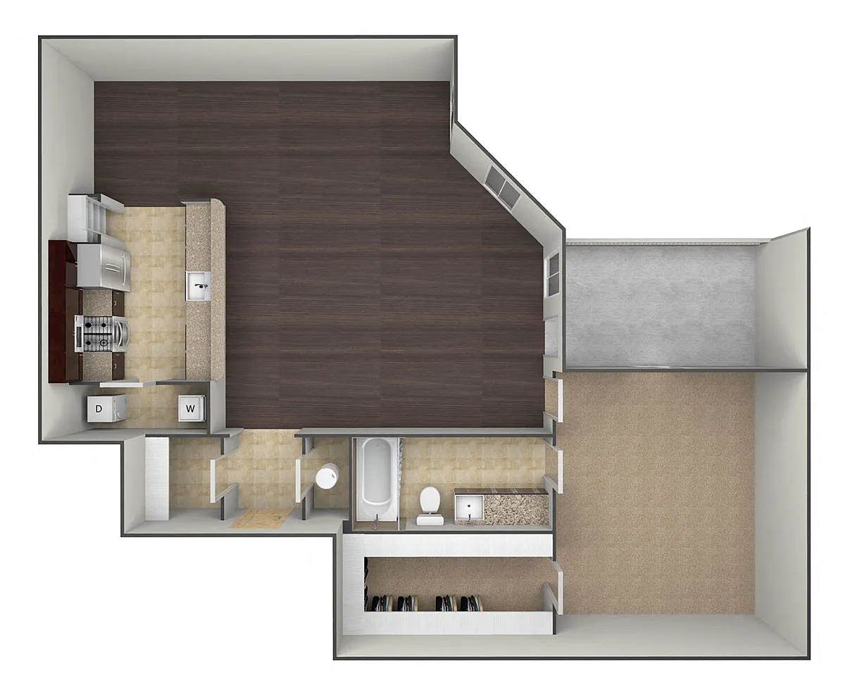 Floor plan A3A