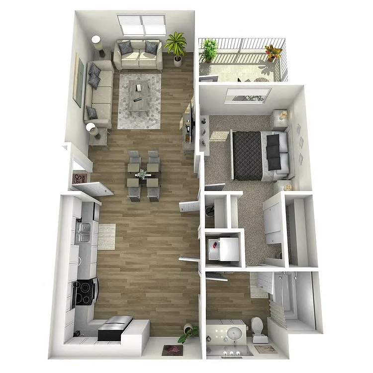 Floor plan A4-ALT-1