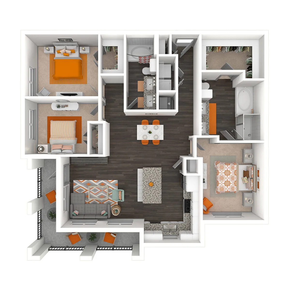 Floor plan C1