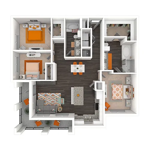 Floor plan C1