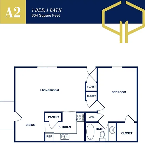 Floor plan The 604