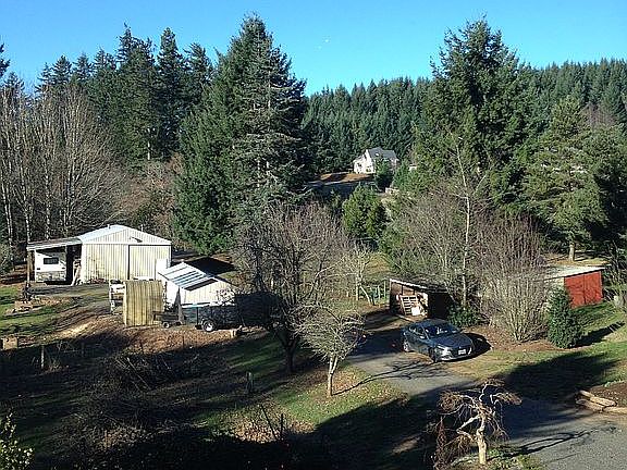 West Deck/ Living room view