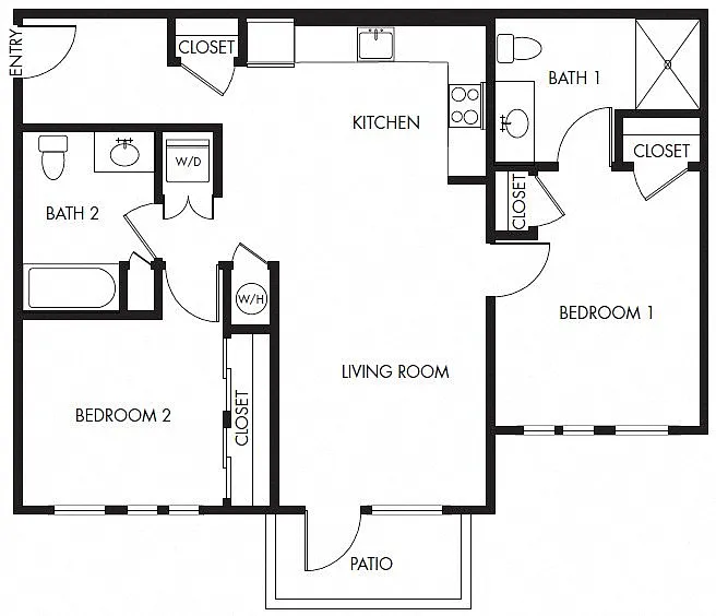 Floor plan 2A