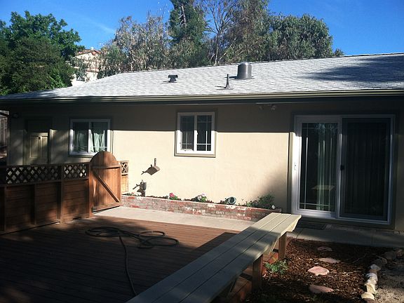 Slider entry to dining area