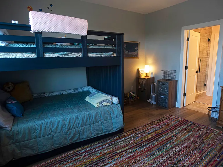 Upstairs second bedroom.