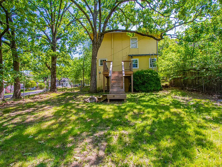 Backyard, fully fenced