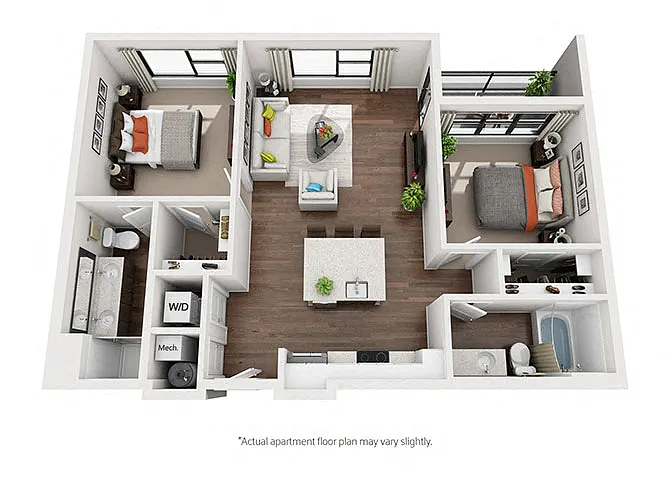 Floor plan B1