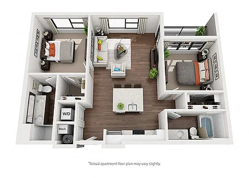Floor plan B1